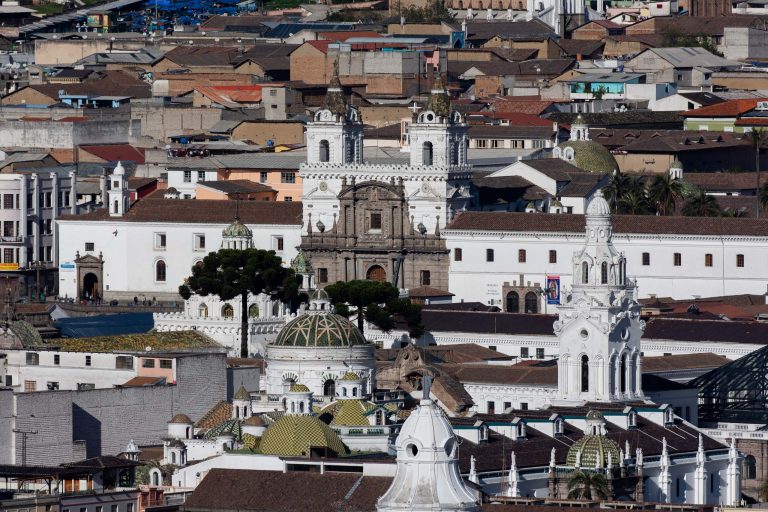 The Church of San Francisco (Iglesia de San Francisco) in the historic center of Quito, Ecuador - Day excursion historical Quito - Quito's colonial history and mysteries with Nature Experience