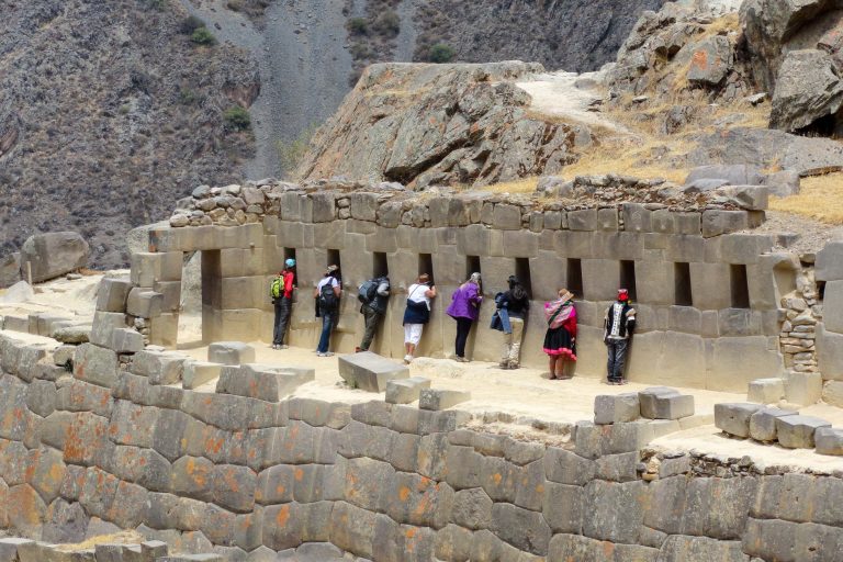 Archaeological site of Ollantaytambo in the Sacred Valley of the Incas, Peru - Sacred Valley - Ollantaytambo - Southern Peru, between stones and feathers with Nature Experience